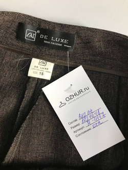 Брюки De Luxe свободного кроя, визуально 46/48 размер