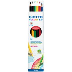 Карандаши цветные Giotto "Colors" 6 цв.