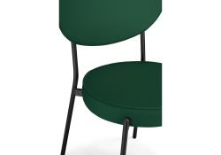 Стул на металлокаркасе Ройс зеленый / черный