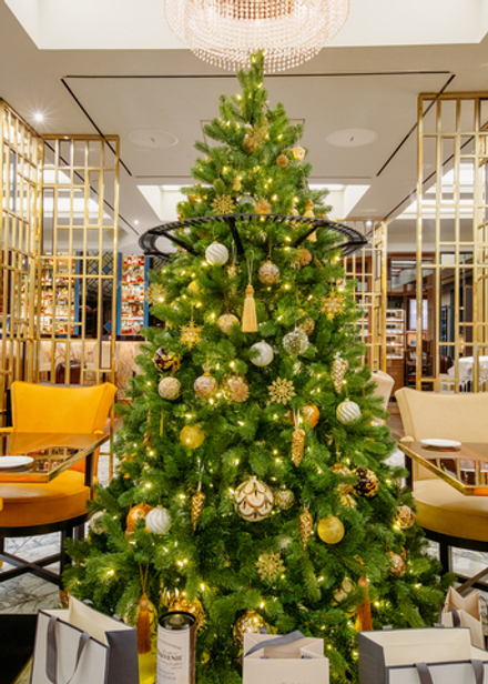 Дизайнерская ель «Новогодний экспресс»