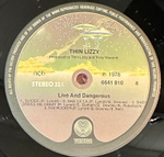 Thin Lizzy- Live And Dangerous 2LP (Скандинавия 1978г.)