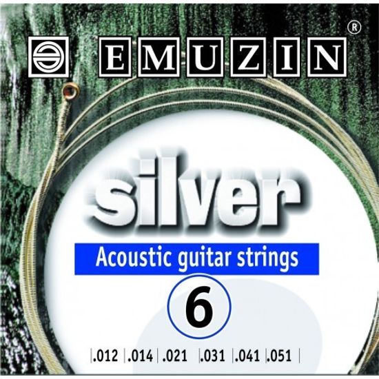 Струны для акустической гитары EMUZIN 6А204