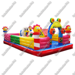 Надувной батут "Домик уточки", 8*5*3 м