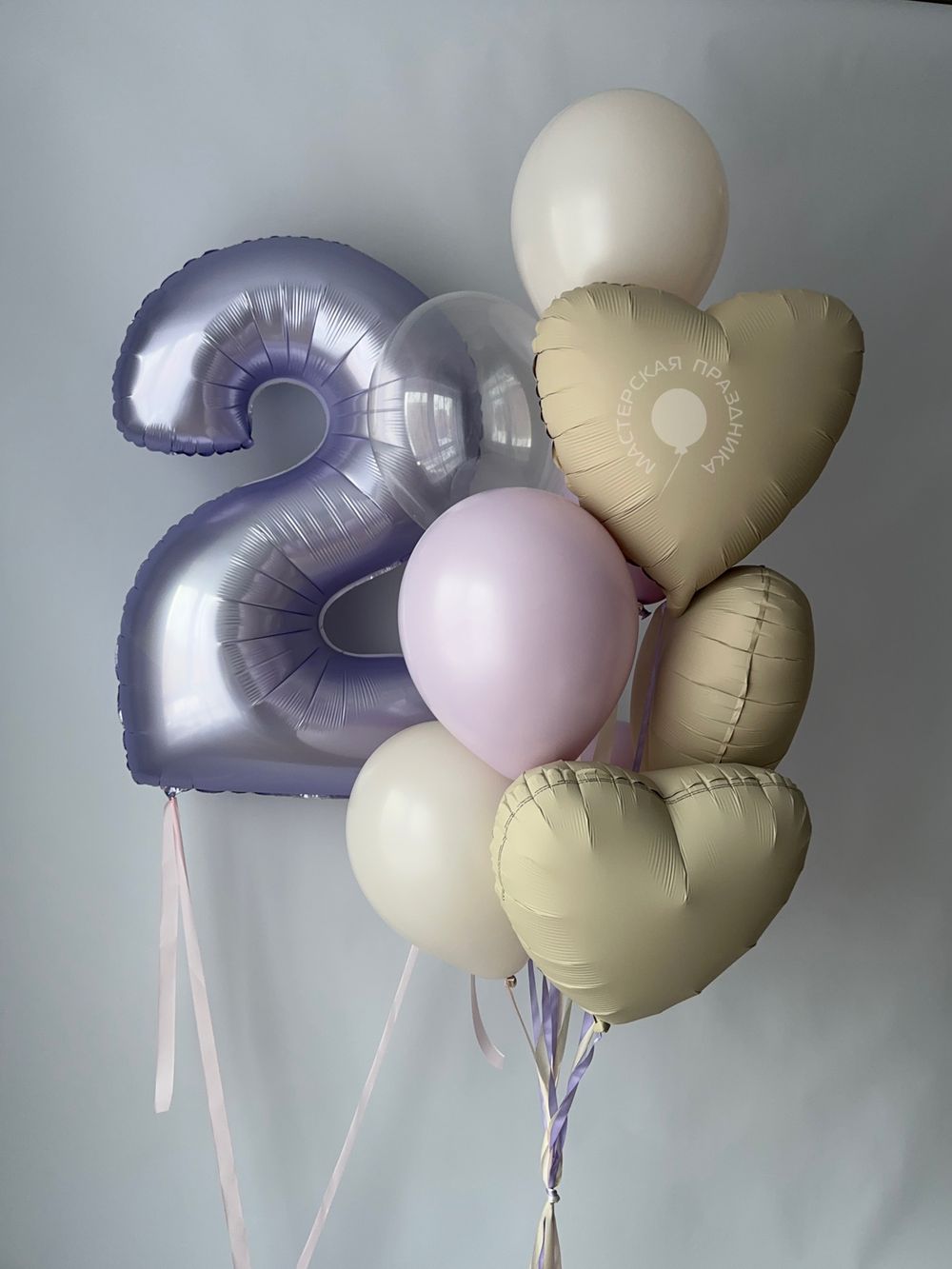 Воздушные шары для девочки на 2 годика №8887  Изображение5