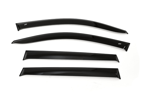Дефлекторы боковых окон Cobra Tuning на Toyota Rav 4 3 5 дв. 2006 широкие арт.TE22006