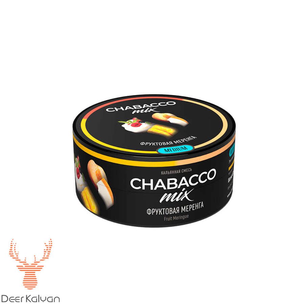 [М] Chabacco &quot;Fruit Meringue&quot; (Фруктовая Меренга) Medium 25 гр.