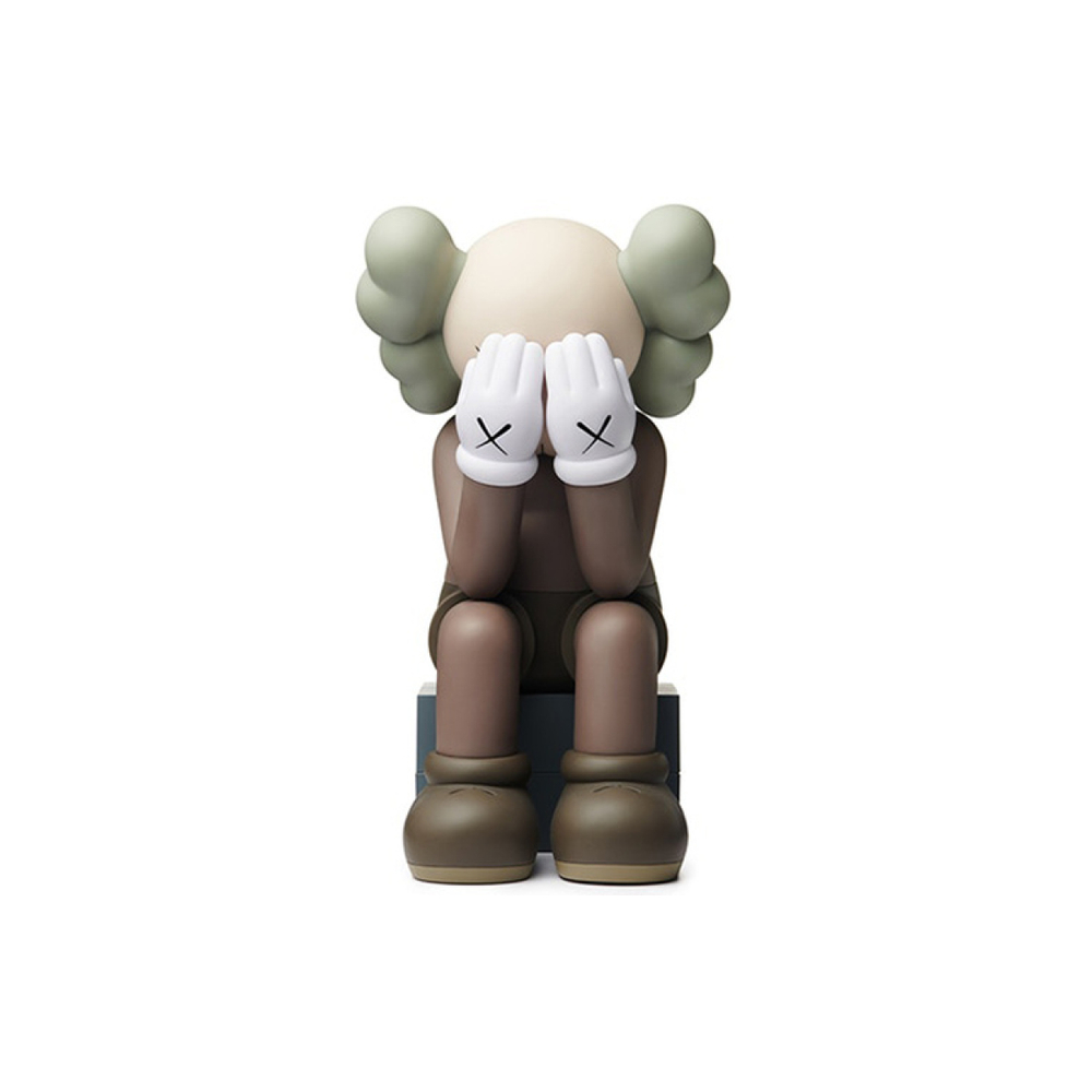Дизайнерские игрушки KAWS passing through open edition vinyl figure brown 20.3cm, K-PTHRGHVF-BRN