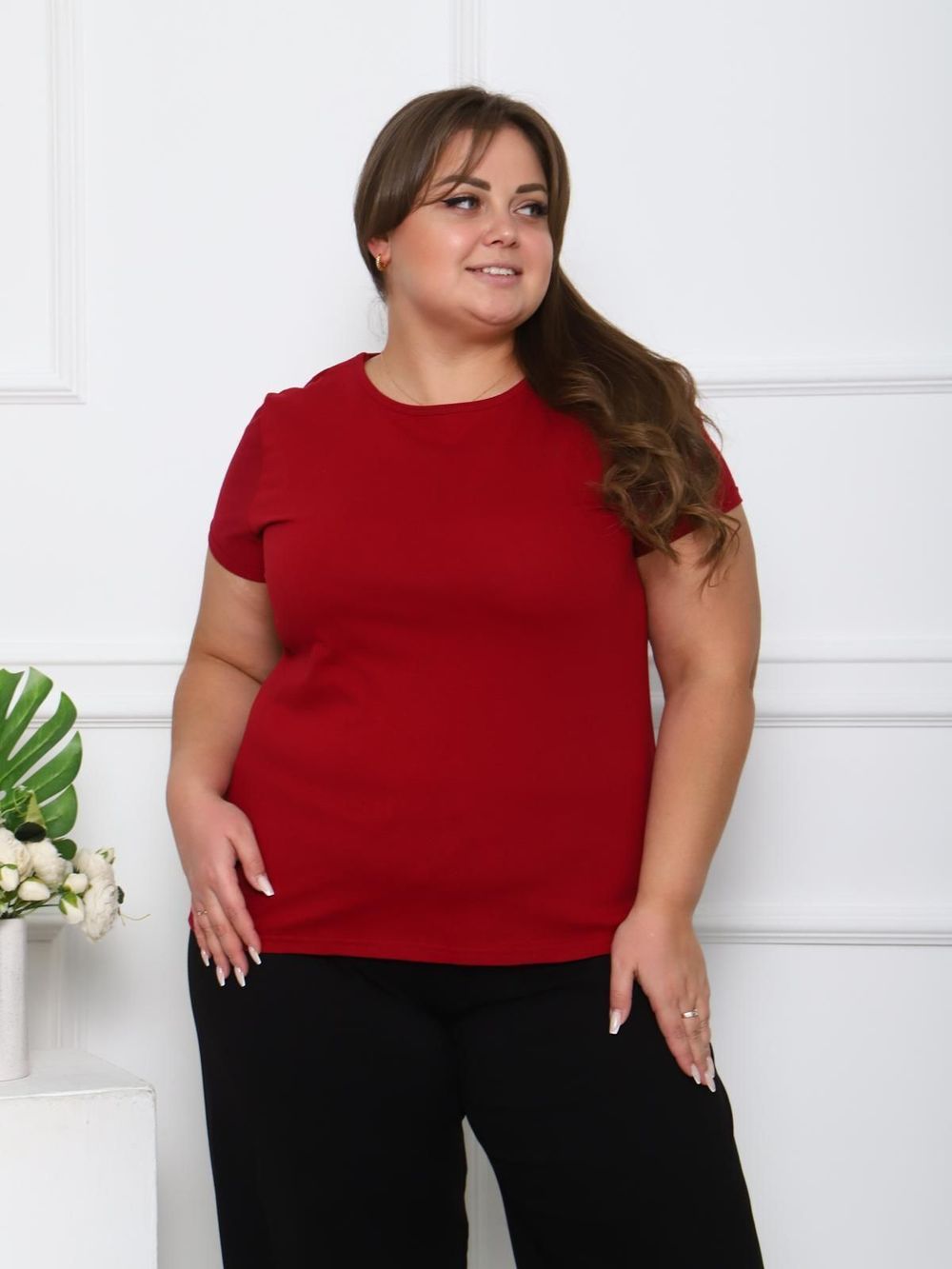 Даман - футболка бордо Iv-capriz (Акция)