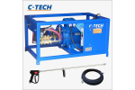 Установка сверхвысокого давления C-TECH 500 бар, 900 л/ч, 15 кВт, 380 Вольт стационарный гидродинамический аппарат