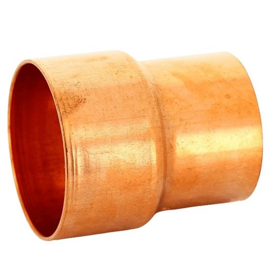 Муфта медная Hailiang 22х18 мм двухраструбная редукционная (серия 95240 медные фитинги под пайку)