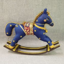 Ёлочная игрушка Лошадка-Качалка №2