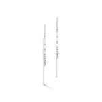 Серьги Coeur de Lion White-Silver 6005/21-1417