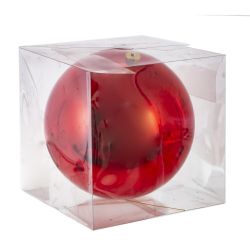 GAEM Украшение новогоднее Шар "Алое чудо", D 25 см, L25 W25 H25 см