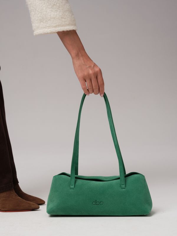 Замшевая сумка Raduy DBR 31127 брел.зеленый