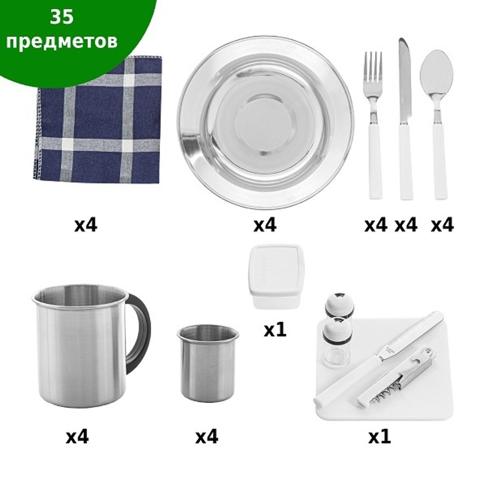 Набор для пикника Green Glade Набор для пикника T3171 9 л / 32 предмета