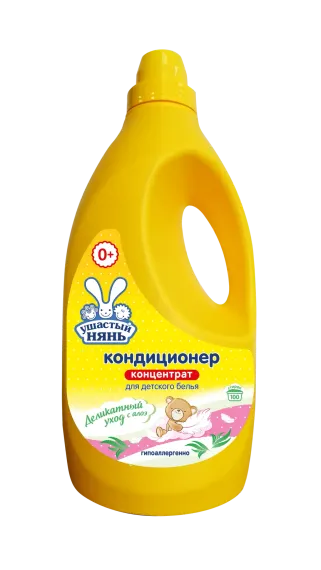 Кондиционер для белья Ушастый нянь детский с алоэ вера 2 л