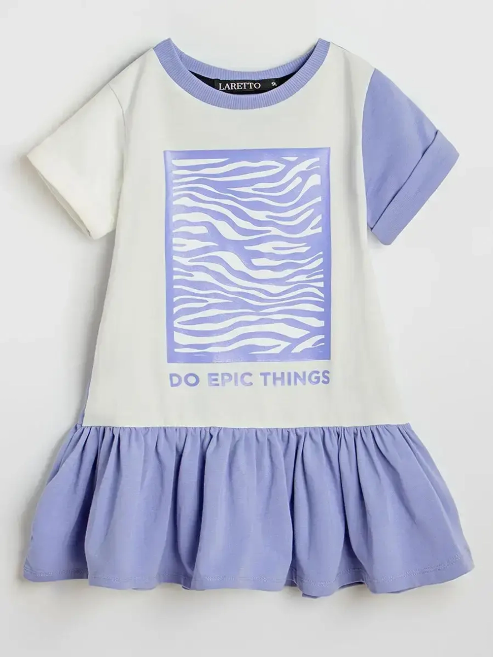 Платье трикотажное летнее