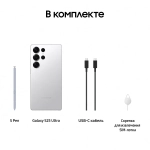 Смартфон Samsung Galaxy S25 Ultra 12 ГБ | 512 ГБ «Серебряный титан» | Titanium Whitesilver