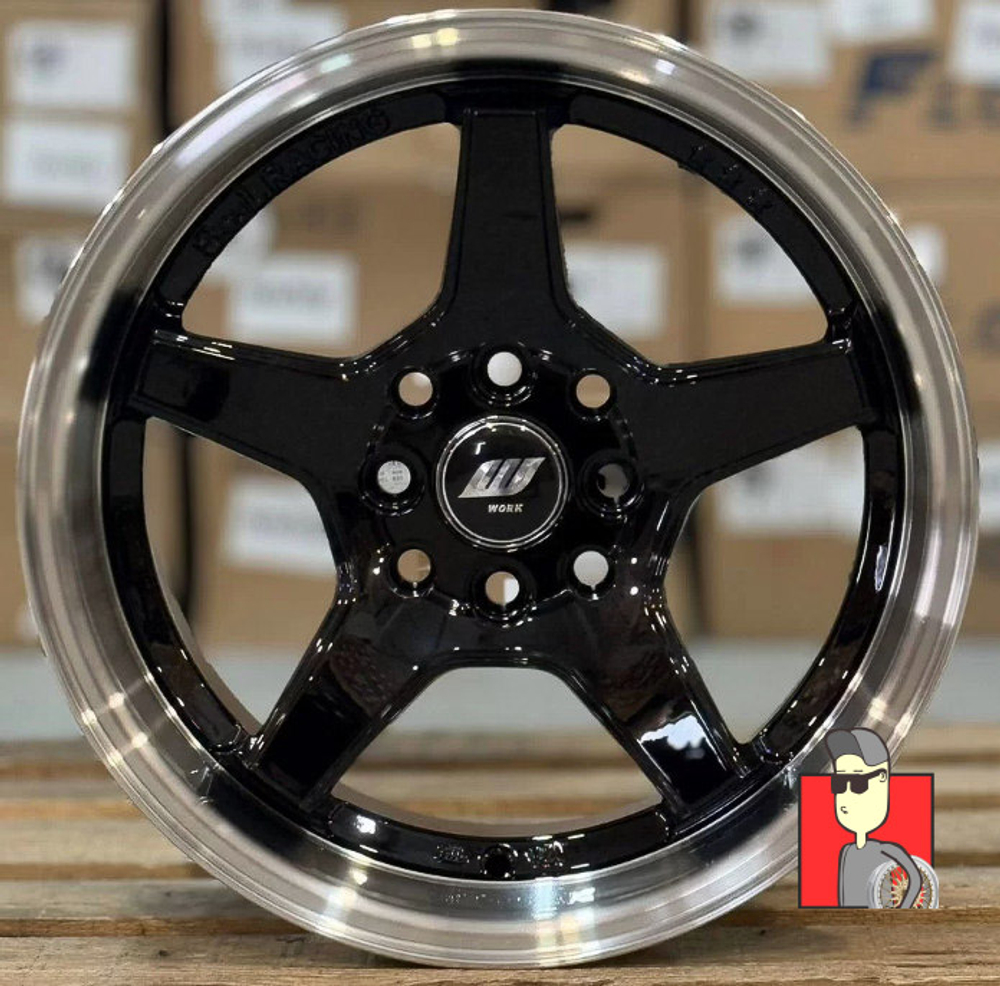Комплект дисков Work Emotion T5R 15x8.25 et15 4x100/4x114.3