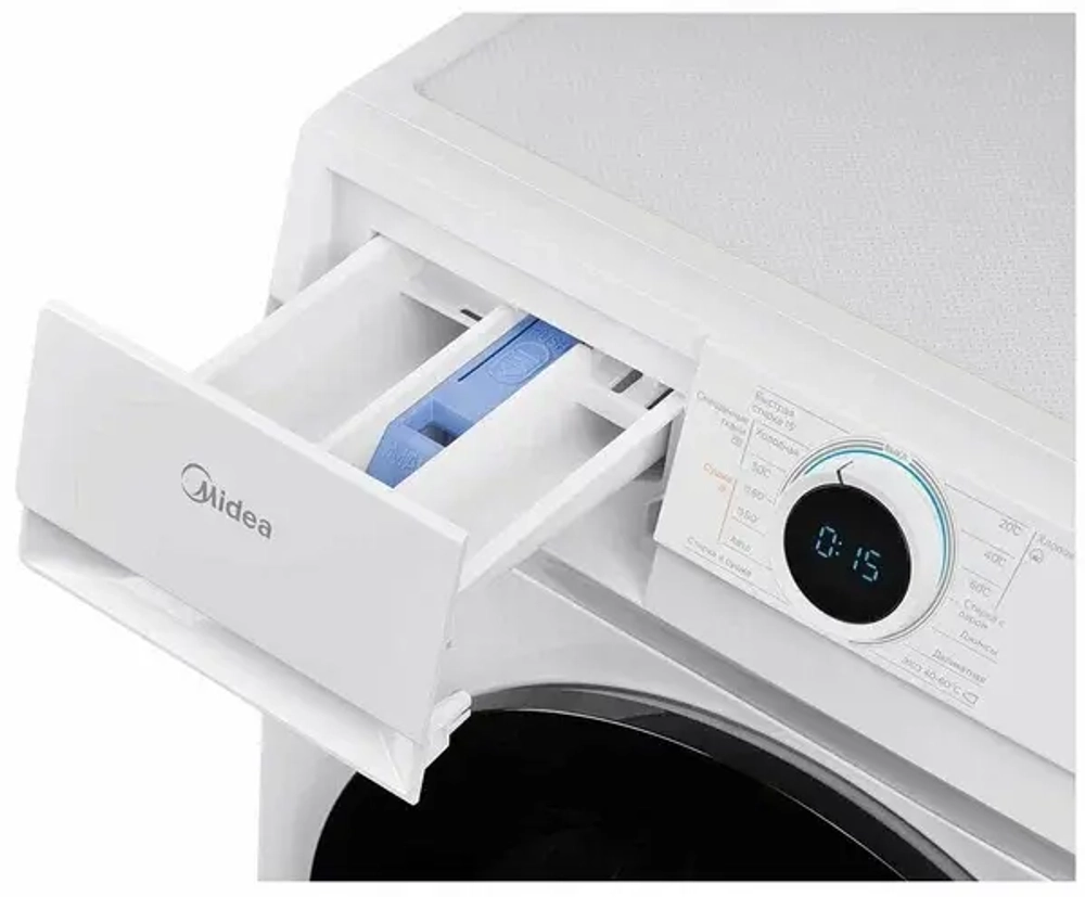 Стиральная машина с сушкой Midea MF100D80BS/W-RU (q)