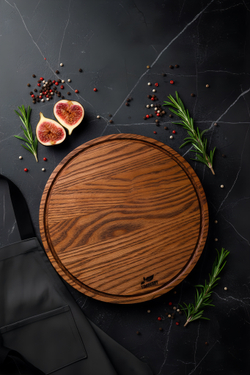 Разделочная доска круглая 30 см