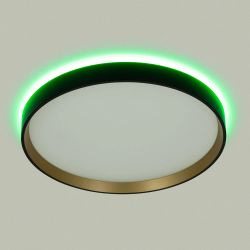 Citilux ETALON CL750321R LED RGB Светильник с пультом Чёрный+Золото