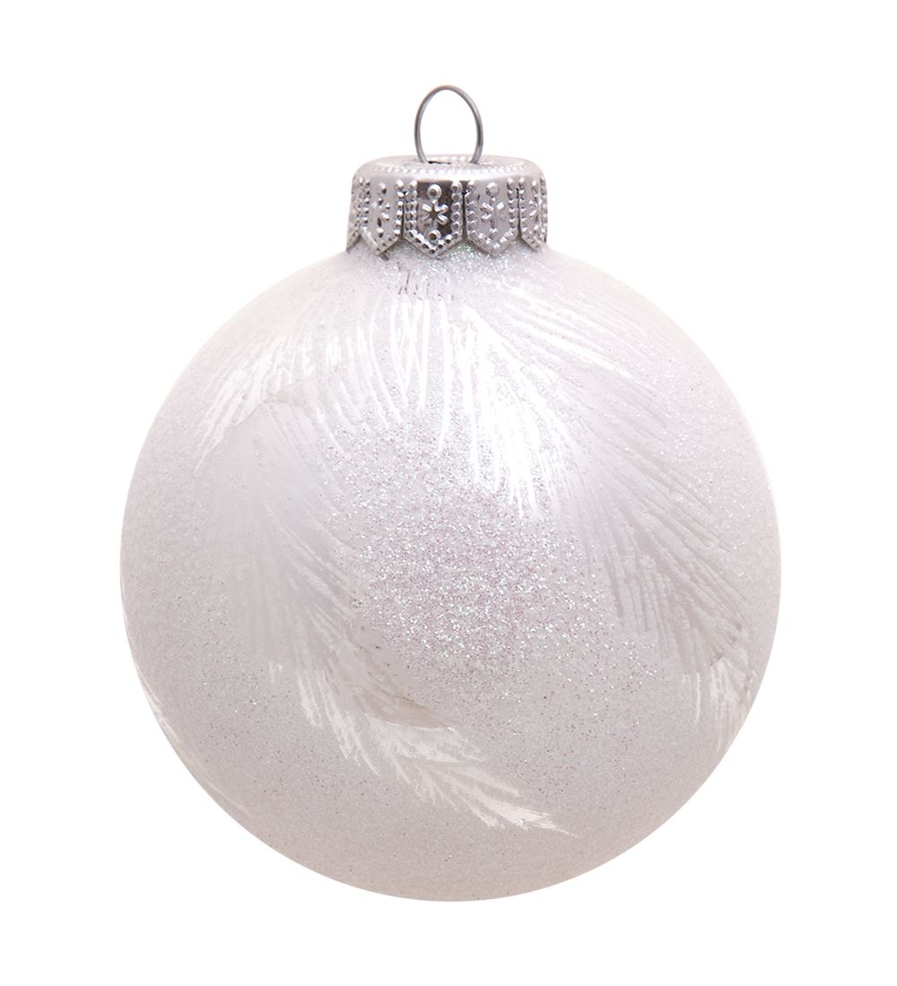 Элита НФШ-1623 Ел.украшение Шар «Снежный» 85 мм