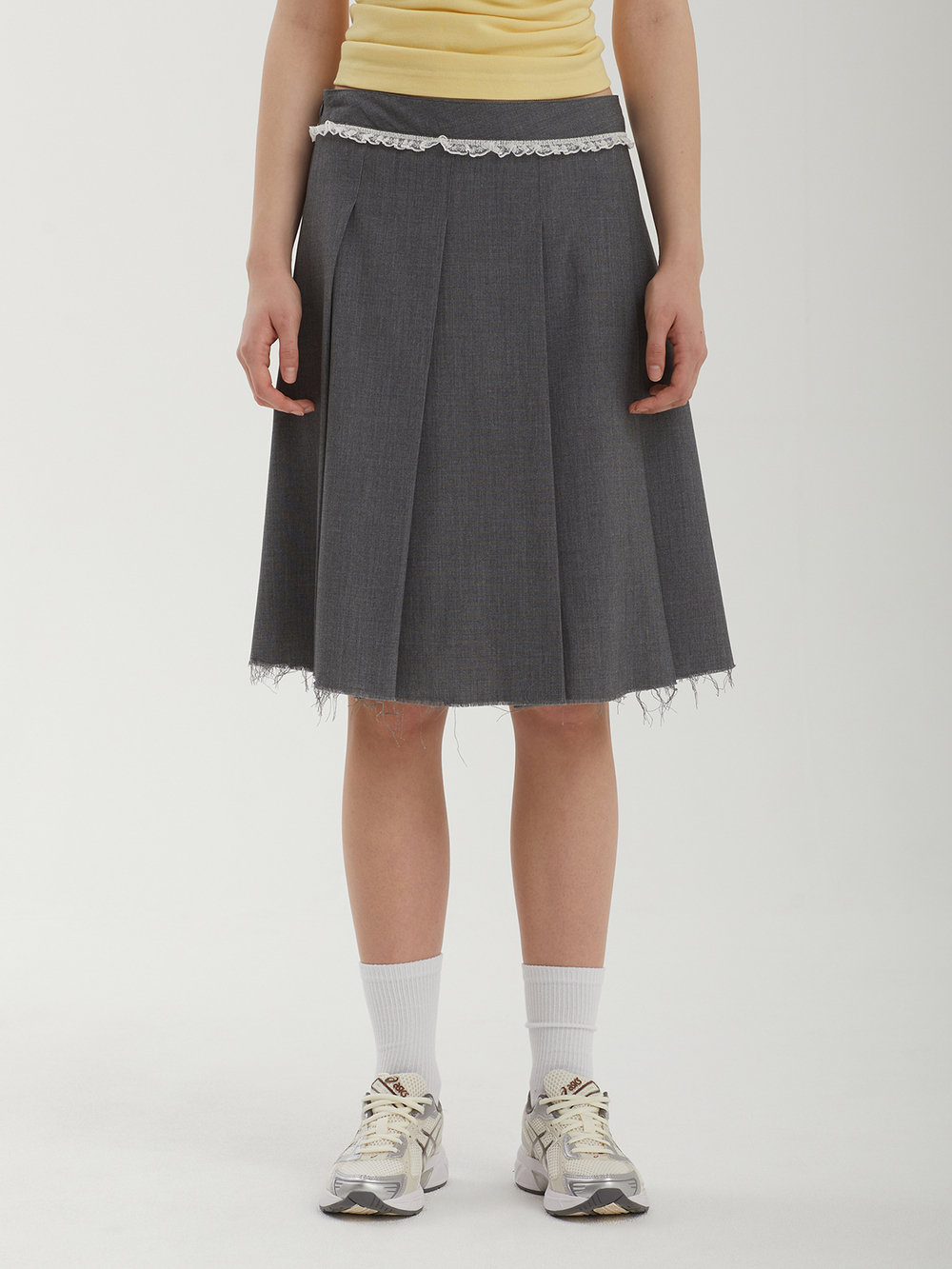 Юбка Lace Pleats Midi