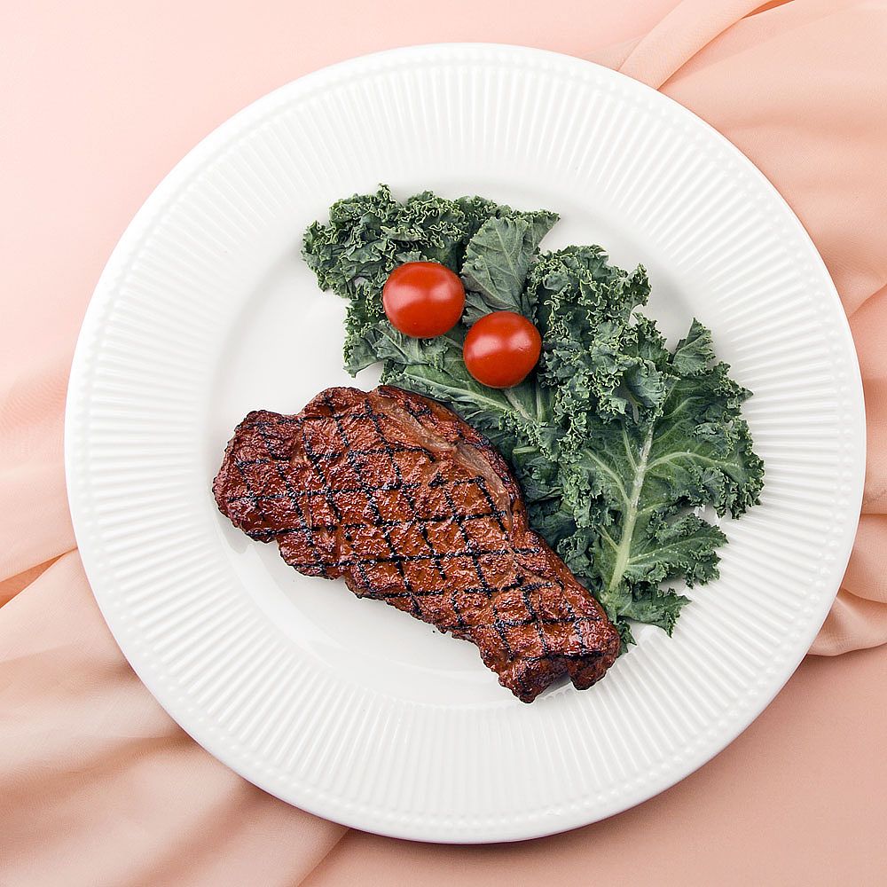 Тарелка "Белый шоколад" d=27см. (min6) (транспортная упаковка)