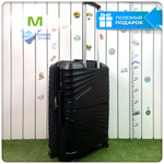 Средний чемодан IMPREZA GRAPHIC с расширителем, Черный