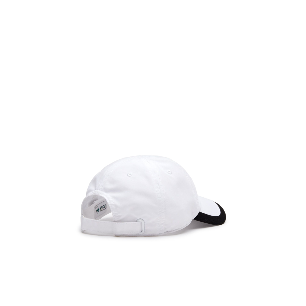 Теннисная кепка Lacoste Sport Contrast Border Lightweight Cap - белый