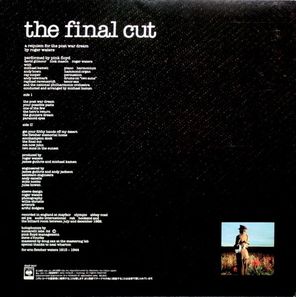 Pink Floyd / The Final Cut (LP)