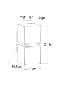 Уличный настенный светильник Arte lamp
