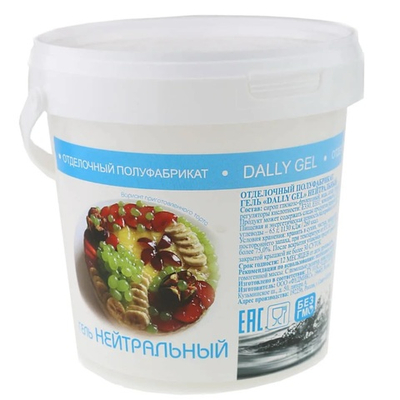 Гель нейтральный кондитерский «DALLY GEL» для холодного использования 1 кг