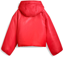 Куртка утепленная женская PUMA WARDROBE ESS Shiny Hooded Padded Jacket