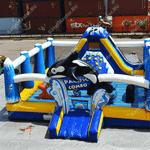 Коммерческий надувной батут "Океан"