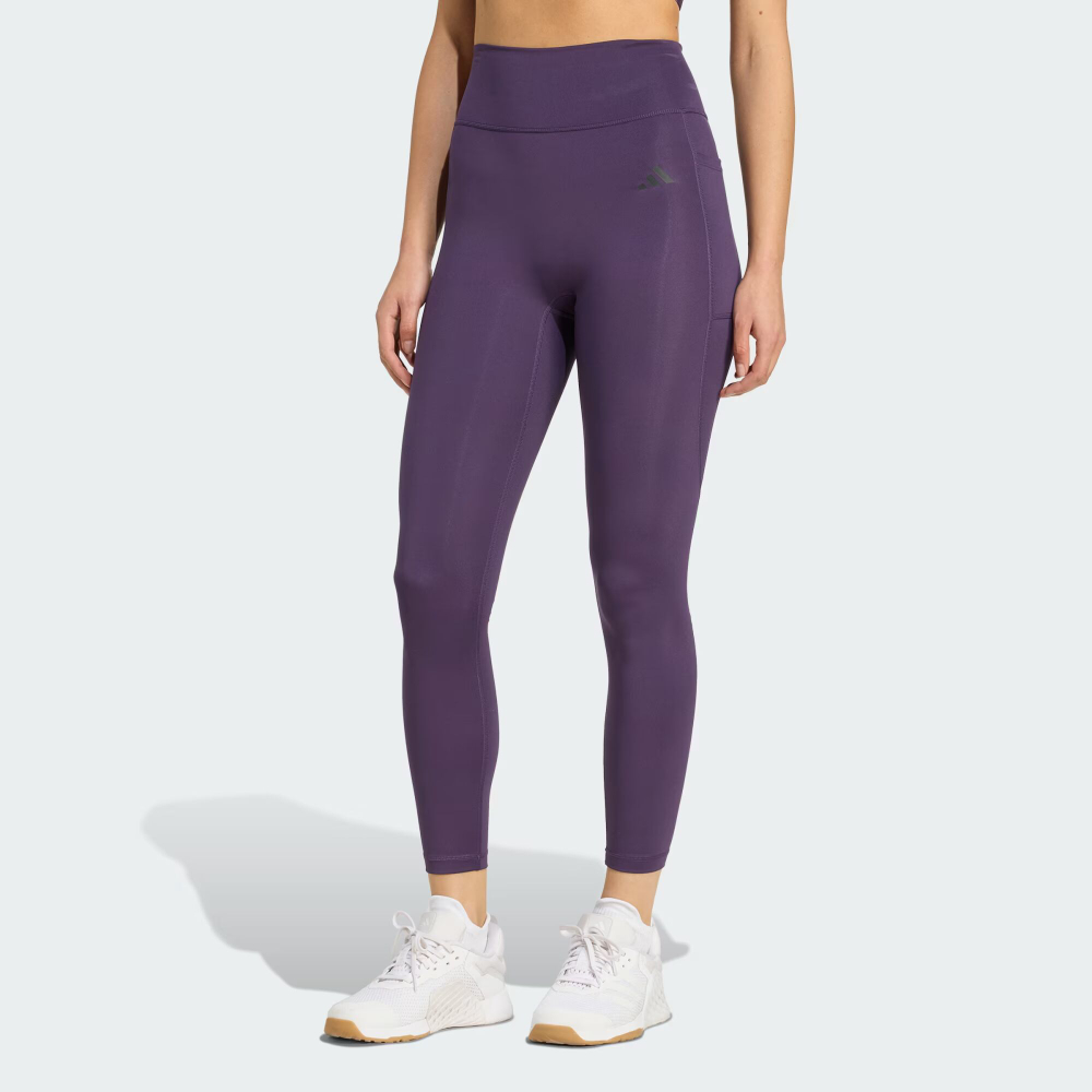 Optime Essentials — леггинсы 7/8 без шва по низу - ADIDAS