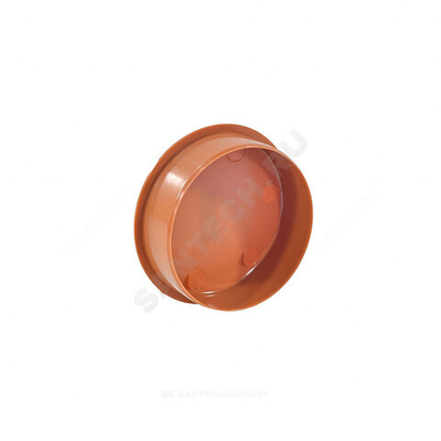 Заглушка PP-B коричневая Дн 160 б/нап VALFEX 30108160