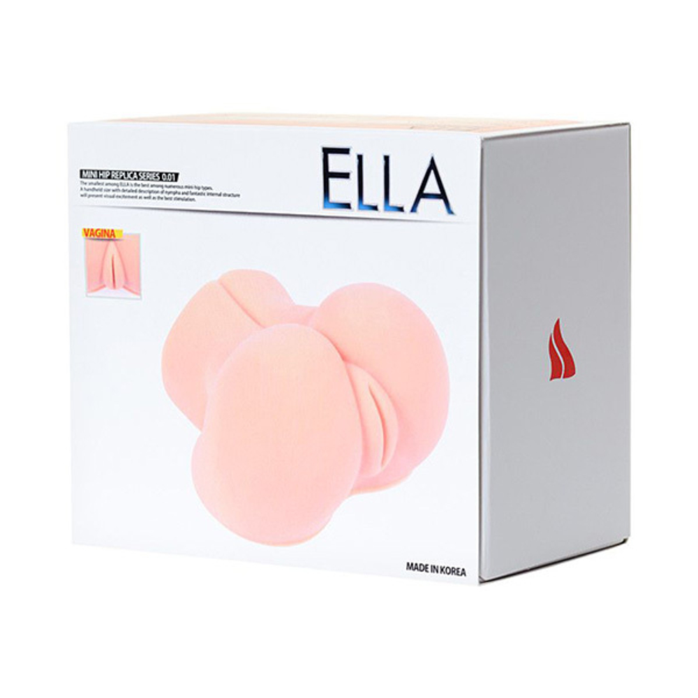 Мастурбатор-полуторс 14х14х9см без вибрации Kokos Ella