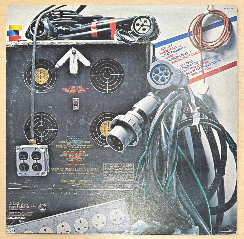 The Who- Who Are You (Канада 1978г.)