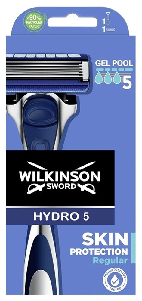 Wilkinson Sword станок Hydro-5 Skin Protection Regular +1 кассета