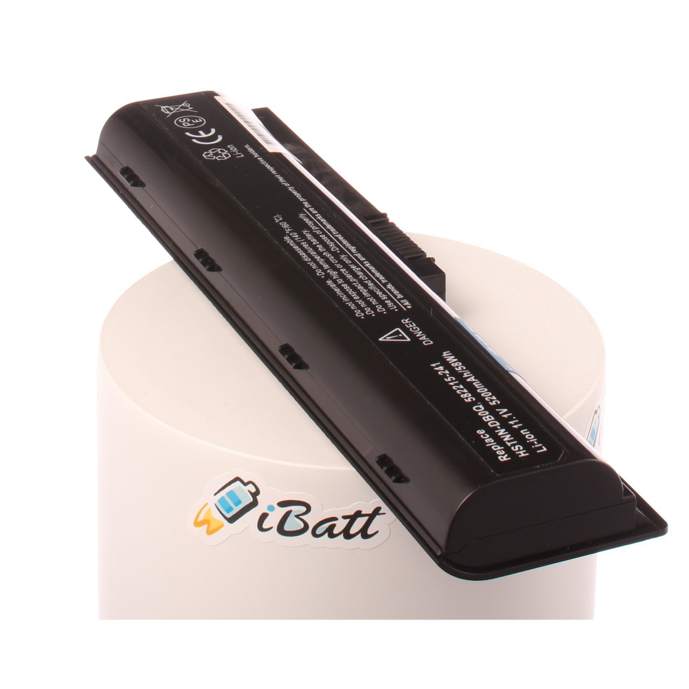 Аккумулятор iBatt 5200mAh, для 586021-001 HSTNN-LB0Q HSTNN-I77C