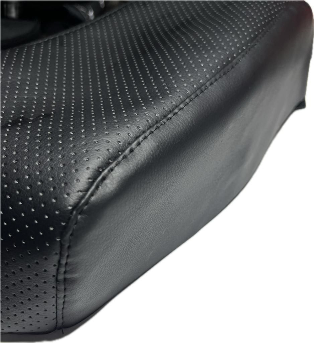 Чехол на штатный подлокотник Лада Веста (перфорированый)