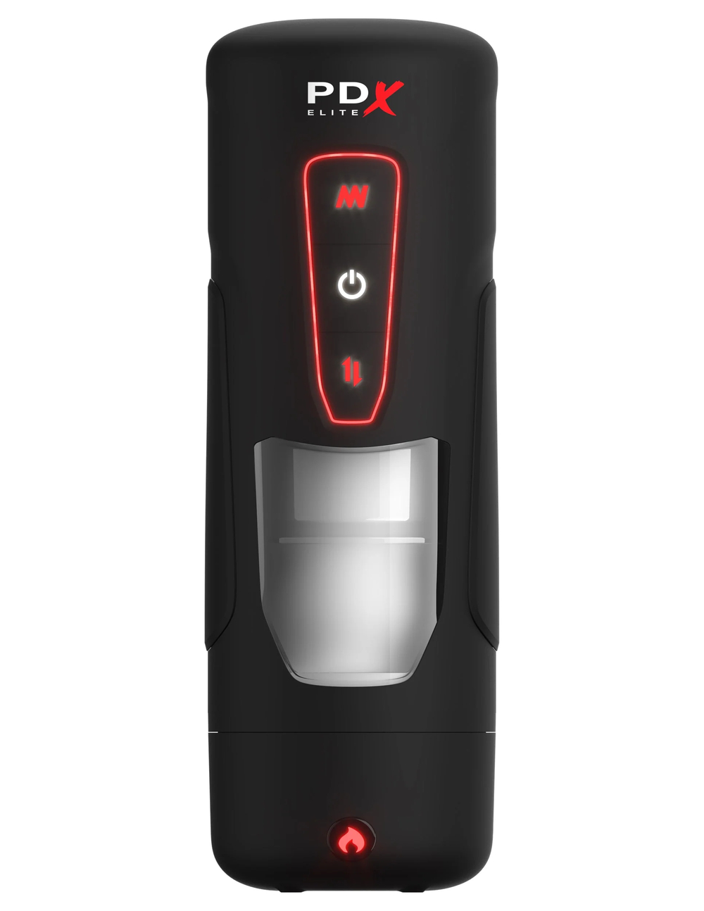 Мастурбатор с вибрацией PDX Elite Milk Me Hotter - Black Pipedream RD55023PD