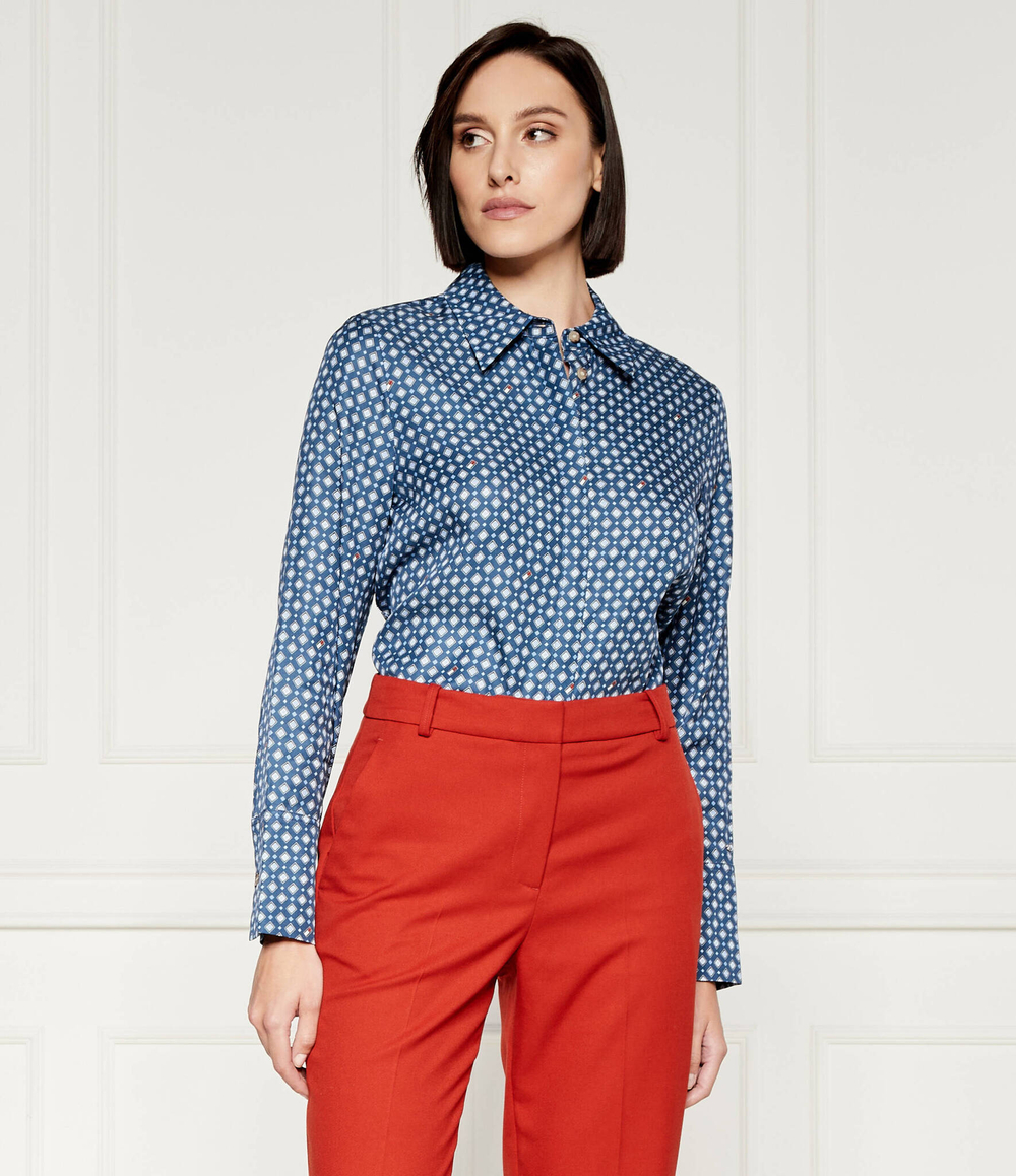 Рубашка Tommy Hilfiger - темно-синий(WW0WW42292)