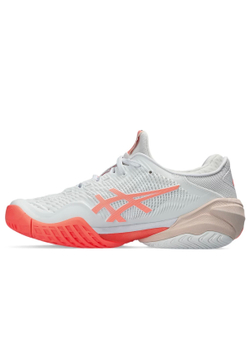 ASICS, COURT FF 3, WHITE/SUN CORAL, WOMEN, US 8 /EUR 39,5 /UK 6 /СМ 25