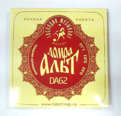 Струны для домры альт "Господин музыкант" DA62