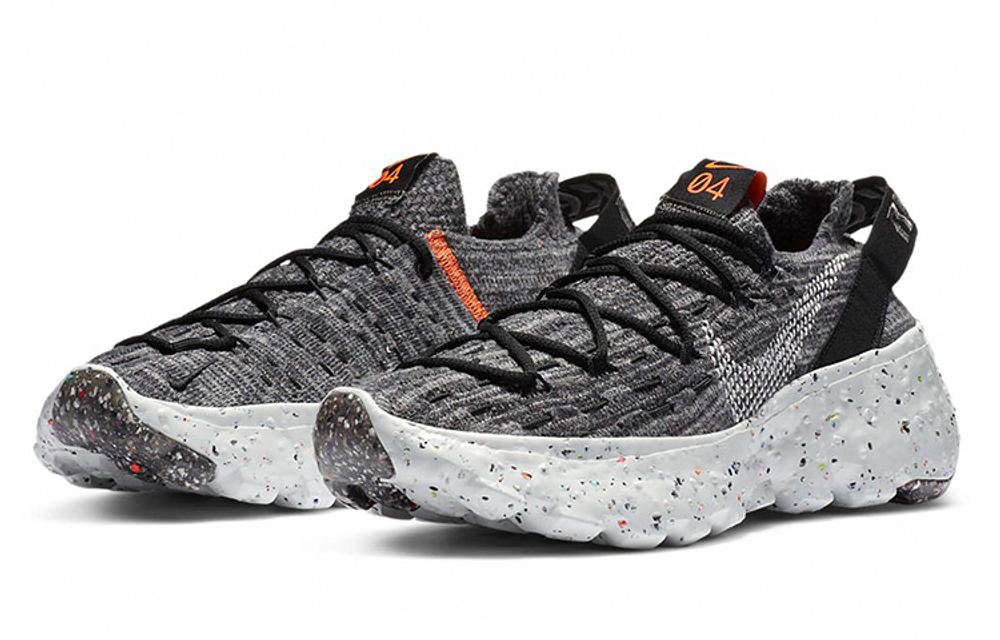 Кроссовки Nike Space Hippie Iron Grey (Женская размерная сетка)