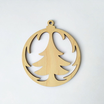 Подвеска на ёлку Шарик "Ёлка"