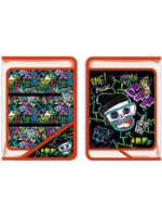 Папка на молнии А4 с уголком "Город Граффити" (Проф-Пресс)